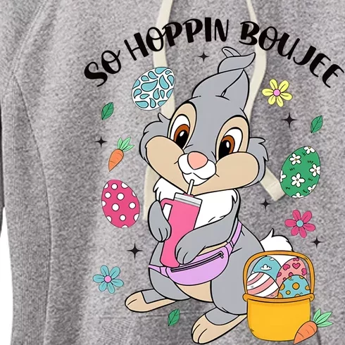 So Hopping Boujee Bunny Easter Women's Fleece Hoodie