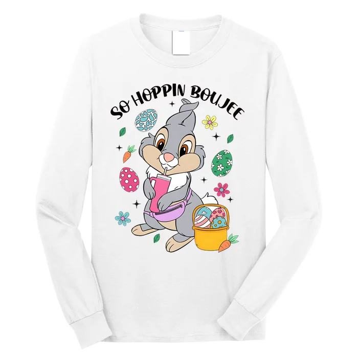 So Hopping Boujee Bunny Easter Long Sleeve Shirt