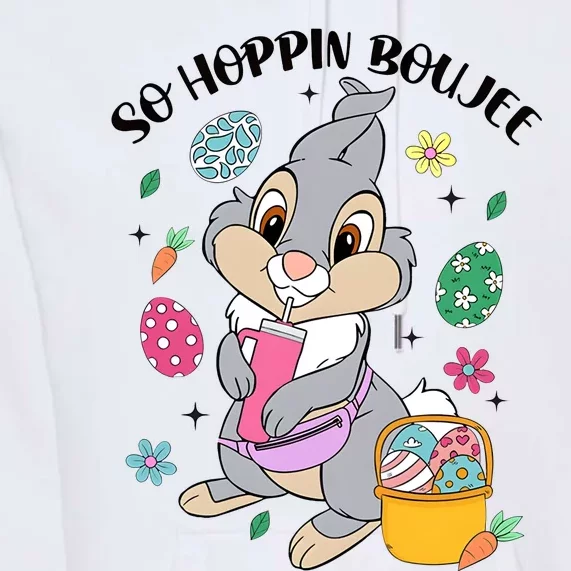 So Hopping Boujee Bunny Easter Premium Hoodie