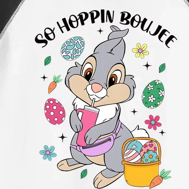 So Hopping Boujee Bunny Easter Toddler Fine Jersey T-Shirt