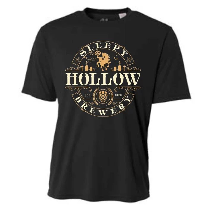 Sleepy Hollow Brewery Inn Halloween Salem party Headless Cooling Performance Crew T-Shirt