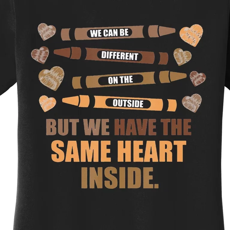 Same Heart Black History Month African American Women's T-Shirt