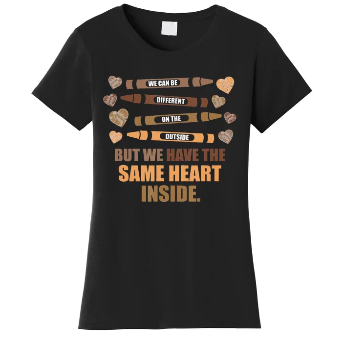 Same Heart Black History Month African American Women's T-Shirt