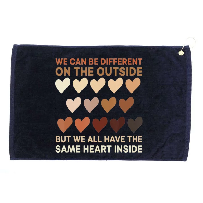 Same Heart Black History Month African American Pride Grommeted Golf Towel