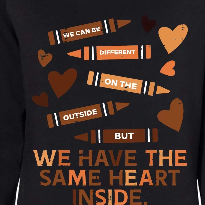 Same Heart Black History Month African American Women Womens California Wash Sweatshirt