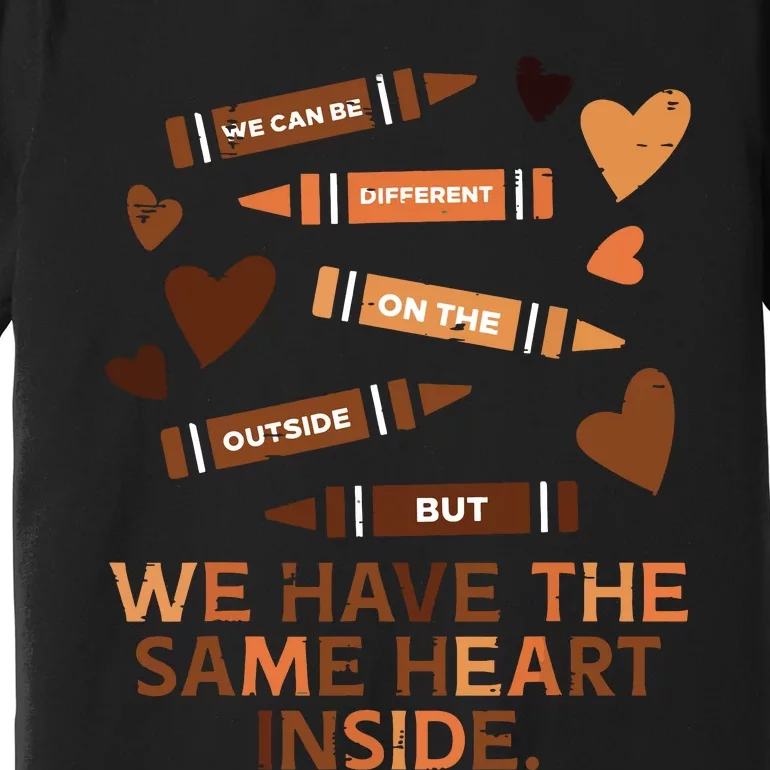 Same Heart Black History Month African American Women Premium T-Shirt