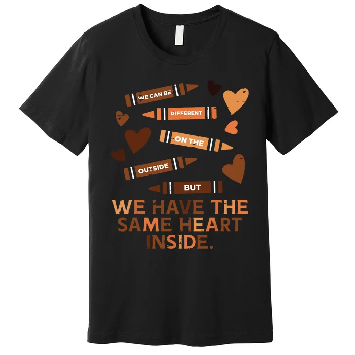 Same Heart Black History Month African American Women Premium T-Shirt