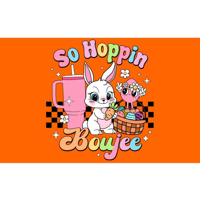 So Hoppin Boujee Cute Bunny Easter Day Easter Egg Bumper Sticker