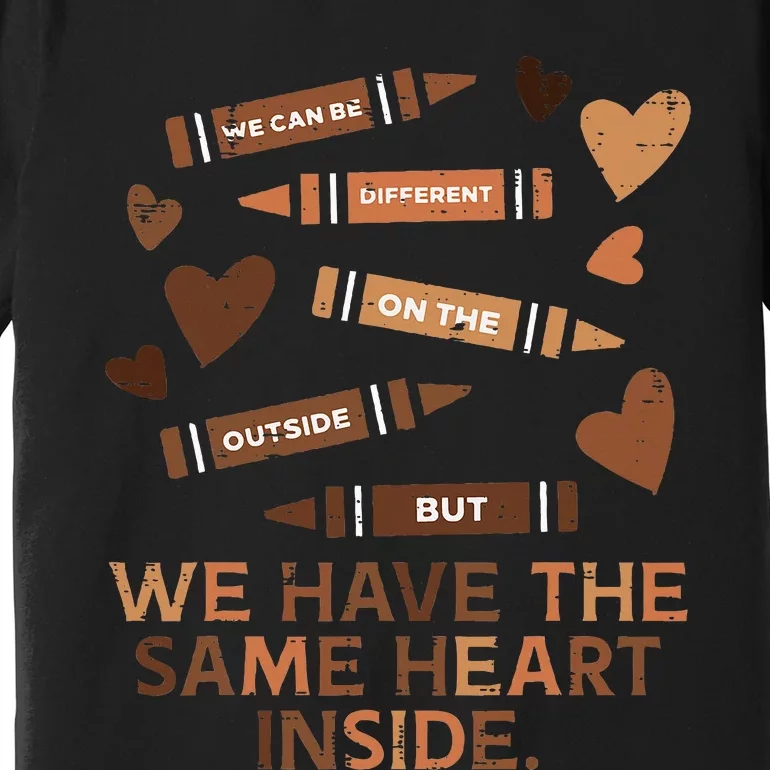 Same Heart Black History Month African American Premium T-Shirt