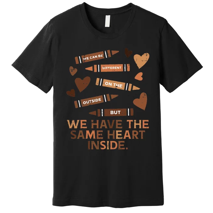 Same Heart Black History Month African American Premium T-Shirt