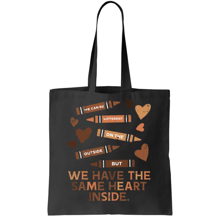 Same Heart Black History Month African American Women Kids Tote Bag