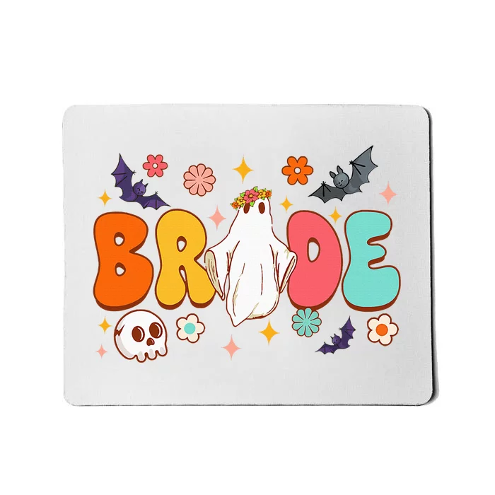 Spooky Halloween Bride To Be Bachelorette Party Matching Mousepad