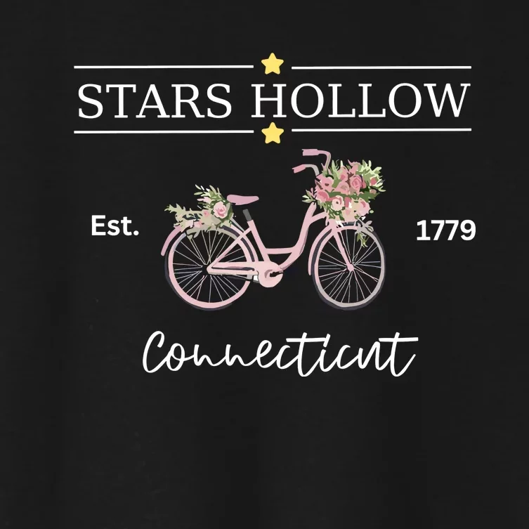 Stars Hollow Connecticut 1779 Women's Crop Top Tee