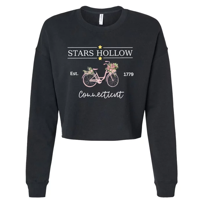 Stars Hollow Connecticut 1779 Cropped Pullover Crew