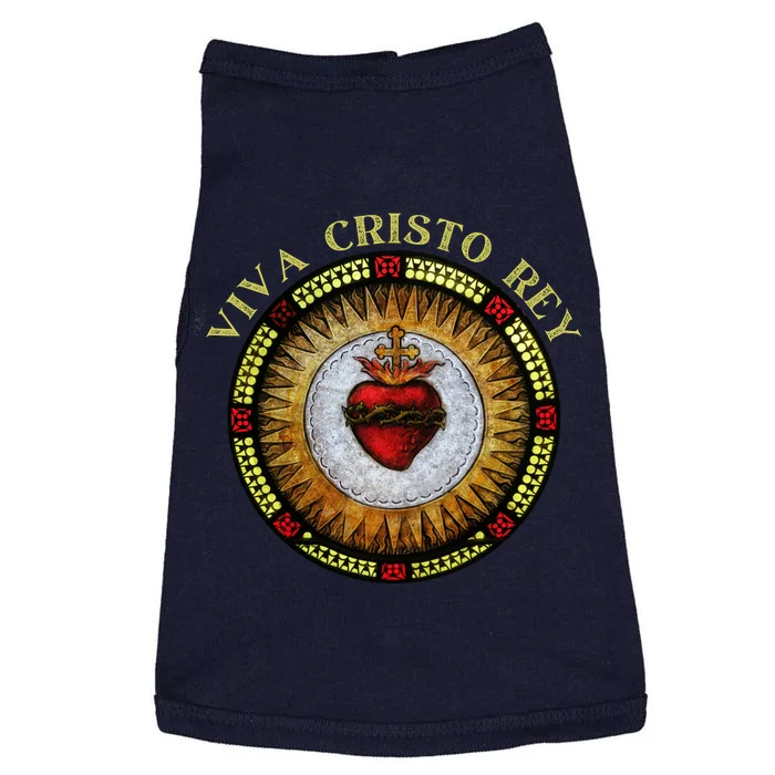 Sacred Heart Conservative Roman Catholic Gift Doggie Tank