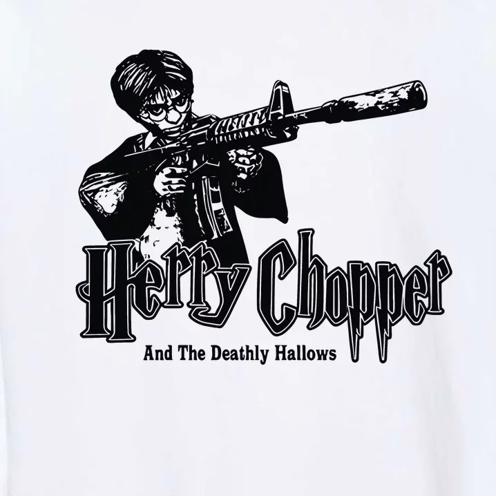 Snot Herry Chopper And The Deathly Hallows Garment-Dyed Sweatshirt