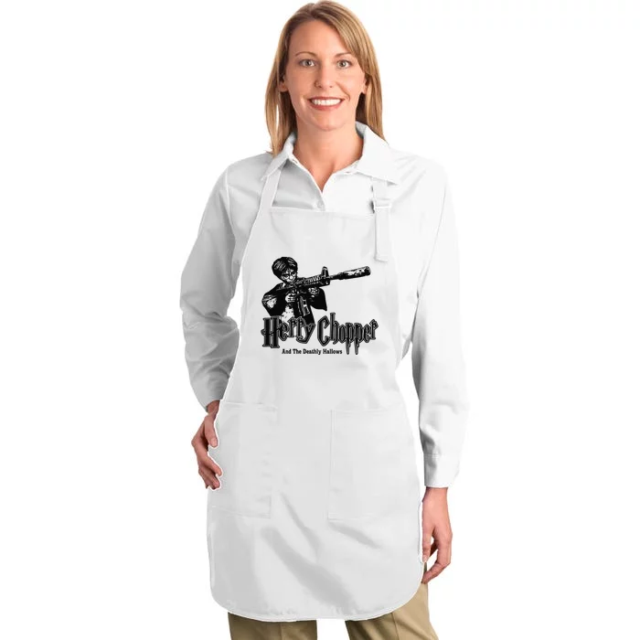 Snot Herry Chopper And The Deathly Hallows Full-Length Apron With Pocket