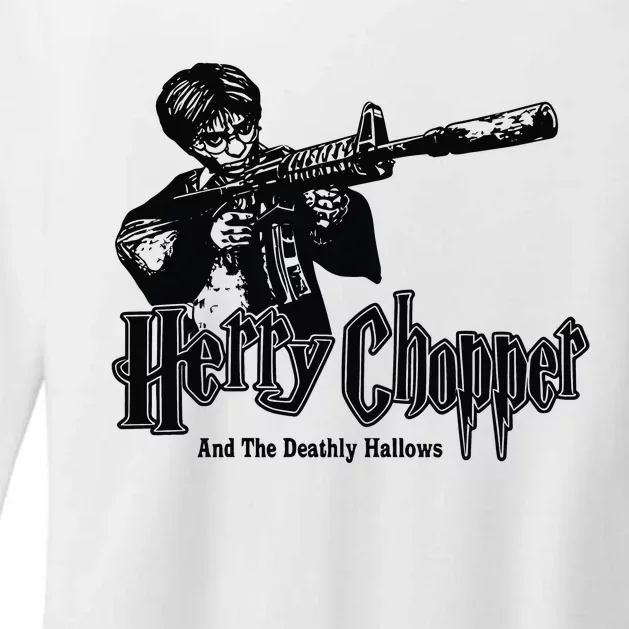 Snot Herry Chopper And The Deathly Hallows Womens CVC Long Sleeve Shirt