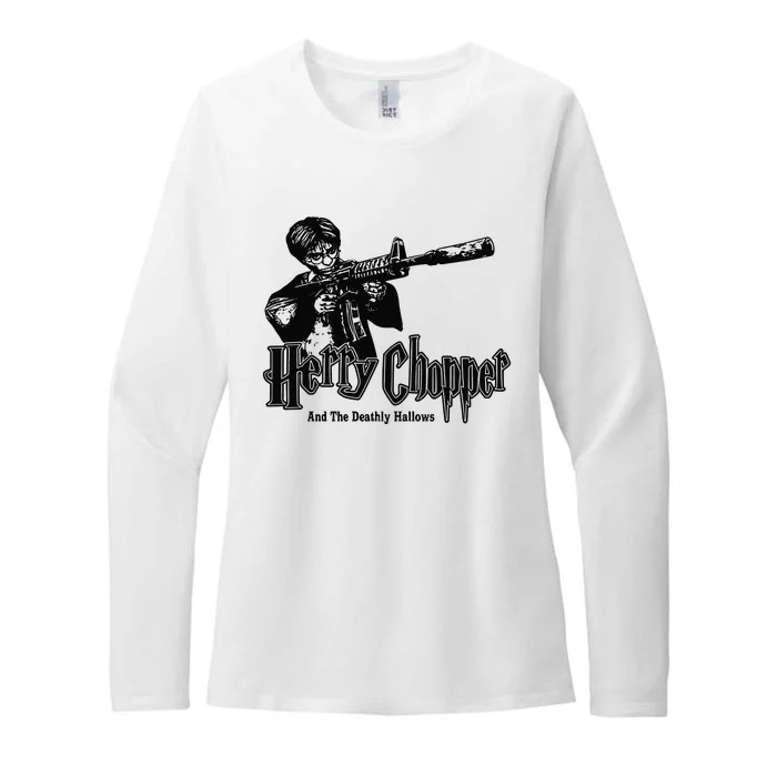 Snot Herry Chopper And The Deathly Hallows Womens CVC Long Sleeve Shirt