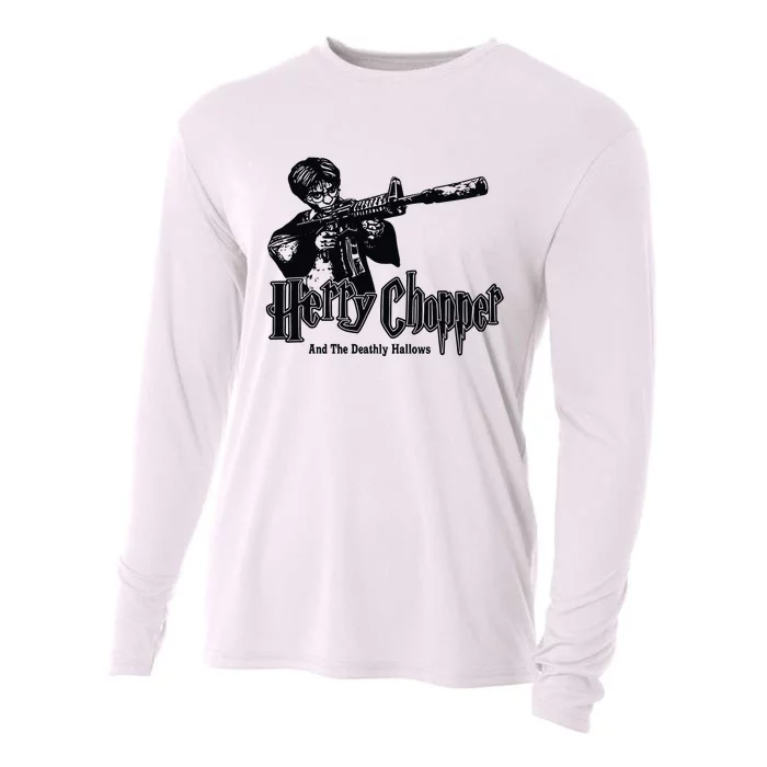 Snot Herry Chopper And The Deathly Hallows Cooling Performance Long Sleeve Crew