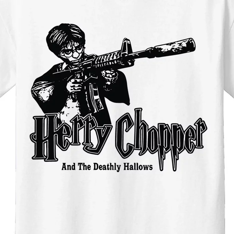 Snot Herry Chopper And The Deathly Hallows Kids T-Shirt