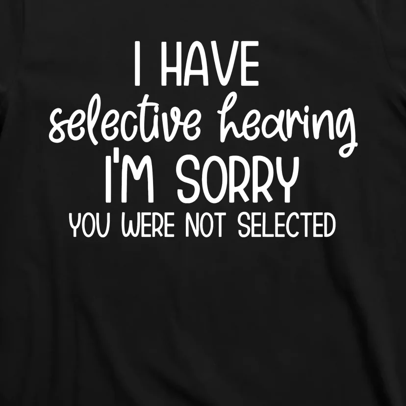 Selective Hearing Craft Happy SVG T-Shirt