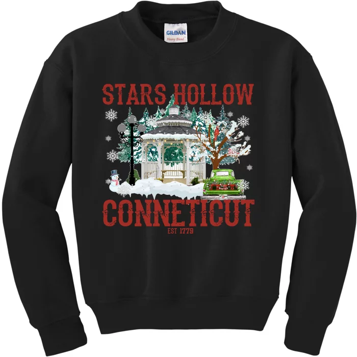 Stars Hollow Conneticut Est 1779 Christmas Kids Sweatshirt