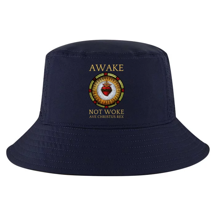 Roman Catholic Sacred Heart Conservative Gift Cool Comfort Performance Bucket Hat