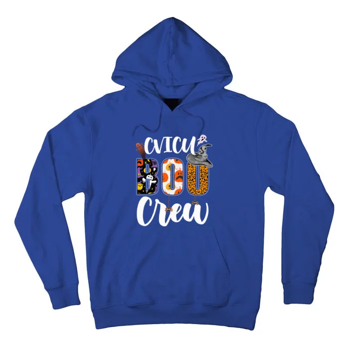 Spooky Halloween Crew for CVICU Nurses Tall Hoodie