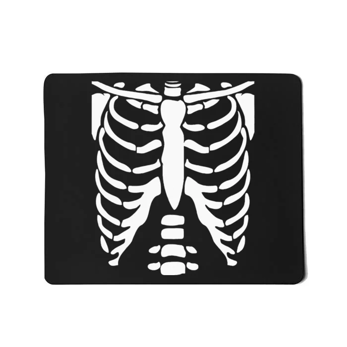 SKELETON Halloween Costume Rib Cage Anatomy Mousepad