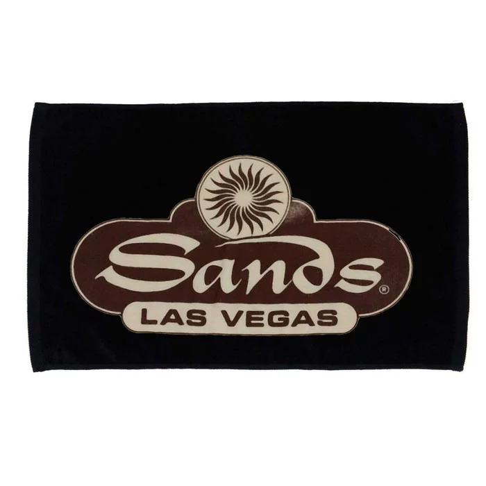 Sands Hotel Casino Sign Retro Las Vegas Microfiber Hand Towel