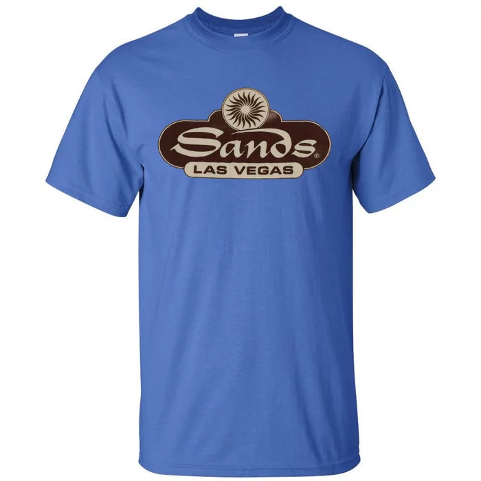 Sands Hotel Casino Sign Retro Las Vegas Tall T-Shirt