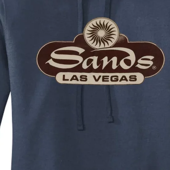 Sands Hotel Casino Sign Retro Las Vegas Women's Pullover Hoodie