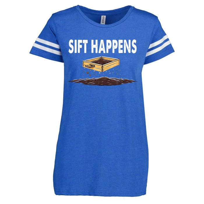 Sift Happens Cute Archaeology Excavation Graphic Gift Enza Ladies Jersey Football T-Shirt