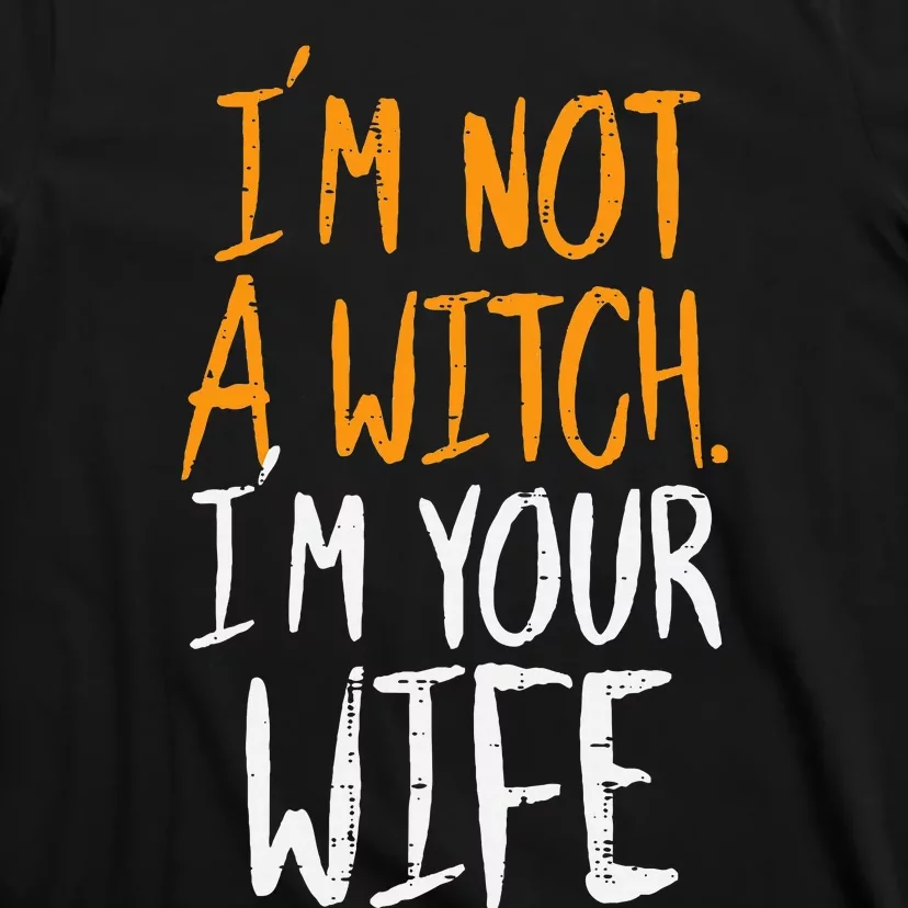 Spooky Halloween Couple Costume Witchy Love T-Shirt