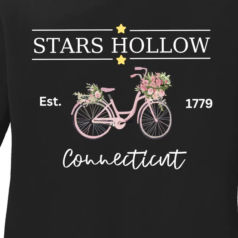 Stars Hollow Connecticut 1779 Ladies Long Sleeve Shirt