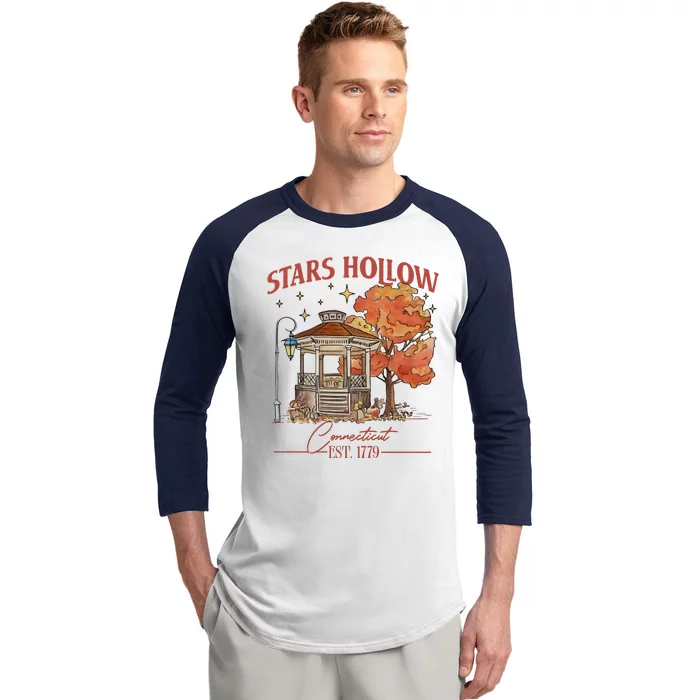 Stars Hollow Connecticut Est 1779 Baseball Sleeve Shirt