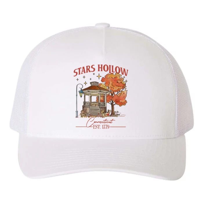 Stars Hollow Connecticut Est 1779 Yupoong Adult 5-Panel Trucker Hat