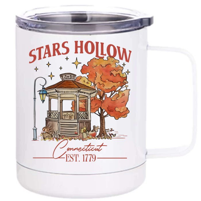 Stars Hollow Connecticut Est 1779 Front & Back 12oz Stainless Steel Tumbler Cup