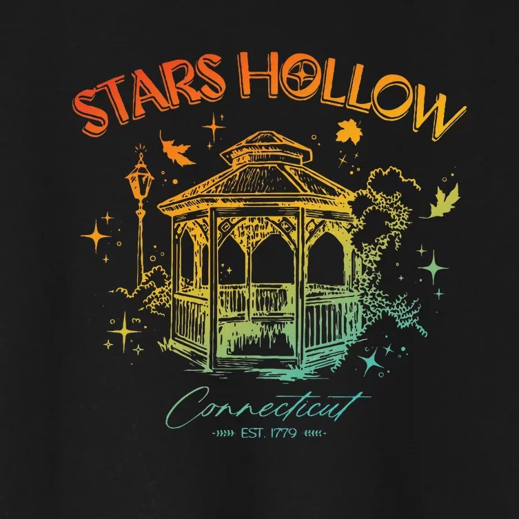 Stars Hollow Connecticut Est. 1779 Women's Crop Top Tee