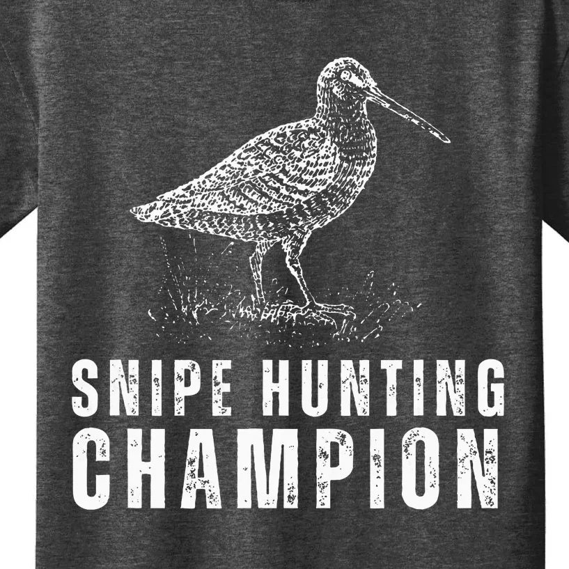 Snipe Hunting Champion Funny Hunting Kids T-Shirt