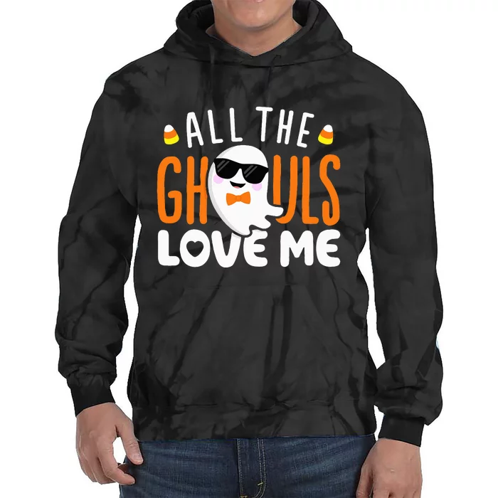 Spooky Halloween Costume Ghouls' Favorite Tie Dye Hoodie