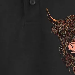 Scottish Highland Cattle Hairy Cow Breeders Farmer Farm Gift Dry Zone Grid Performance Polo