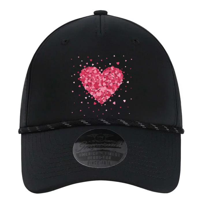 Scattered Heart Cute Valentines Day Gift Performance The Dyno Cap