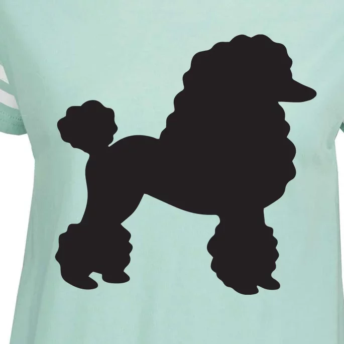 Sock Hop Cutie 50s Costume Poodle 1950s Party Enza Ladies Jersey Football T-Shirt