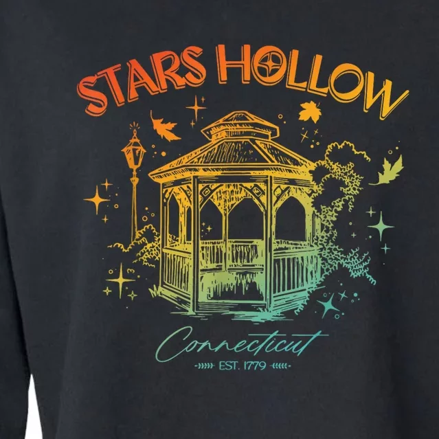 Stars Hollow Connecticut Est 1779 Cropped Pullover Crew