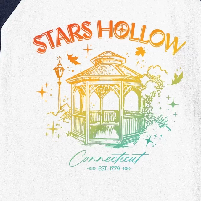 Stars Hollow Connecticut Est 1779 Baseball Sleeve Shirt