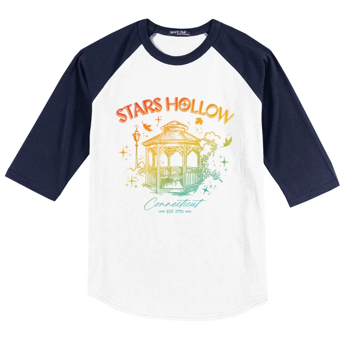 Stars Hollow Connecticut Est 1779 Baseball Sleeve Shirt