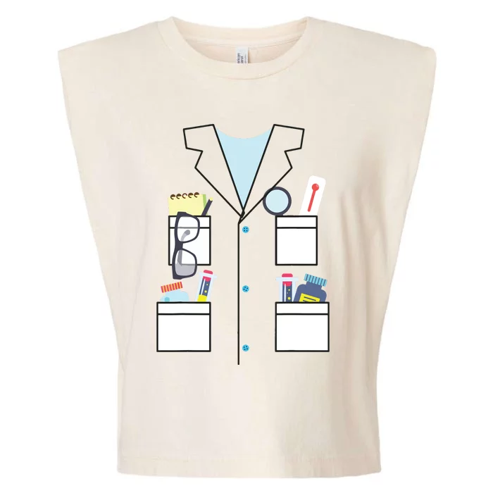 Scientist Halloween Costume Cute Chemist Science Garment-Dyed Women's Muscle Tee