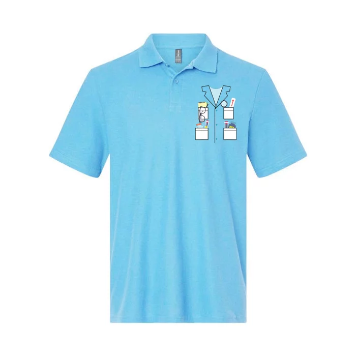 Scientist Halloween Costume Cute Chemist Science Softstyle Adult Sport Polo